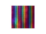 Adhesive Holographic Rainbow Vinyl(Star Pattern, 12in*12 in)