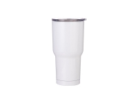 Sublimation 30oz Stainless Steel Tumbler (White)