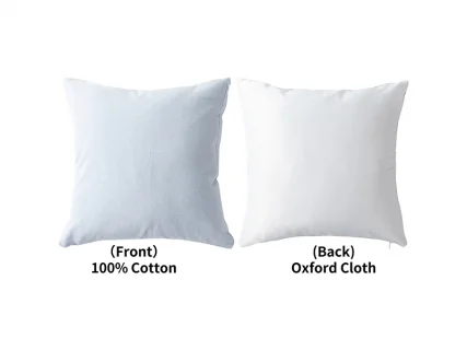 Breling Blank Pillow Case Covers Sublimation Pillow Covers White Square  Cushion Covers Heat Transfer Pillow Covers Linen Throw Pillow Cases for  Home