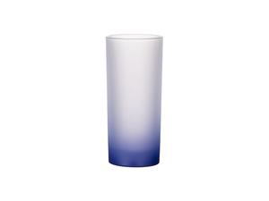 10oz Sublimation Glass Mug (Gradient Color Dark Blue)