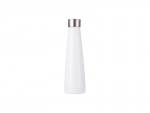 Sublimation 14oz/420ml Stainless Steel Pyramid Shaped Bottle (White)