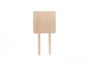 Sublimation Plywood Garden Stake (Square, 20*40cm)