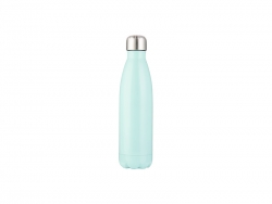 Sublimation 17oz/500ml Stainless Steel Cola Bottle (Mint green)