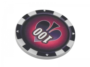 Sublimation 43mm Poker Chip