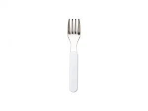 Sublimation blanks Stainless Steel Kid Fork w/ Plastic Handle MOQ: 300pcs