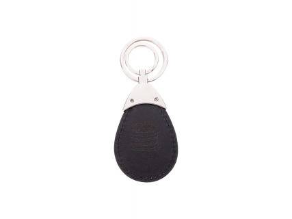 PU Leather Key Chain (Water drop, Black)