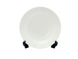 Sublimation 7.5&quot; White Plate