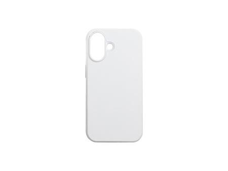 Sublimation iPhone 16 Cover w/ insert (Rubber, Clear)