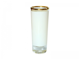 Vaso Chupito 3oz Borde Dorado