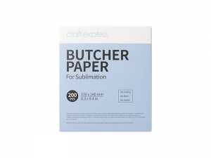 Craft Express Butcher Paper (210*240mm/8.3&quot;x9.4&quot;, 200pcs/pack)