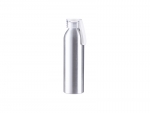 Sublimation Blanks 22oz/650ml Portable Sports Slim Aluminum bottle With Clear Cap(Silver)