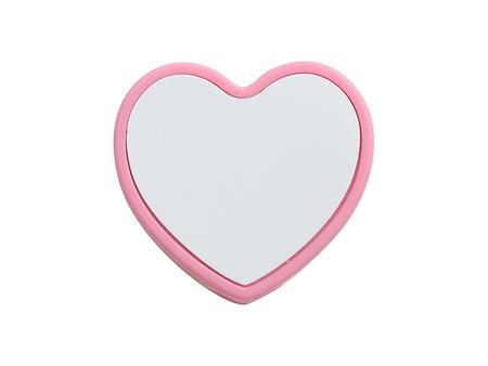 Sublimation Blanks Silicone Straw Cover w/ Insert(Pink,Heart Shape)