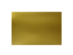 Ramette de 50 feuilles de film pour les cristaux photo, A4 doré JP12A