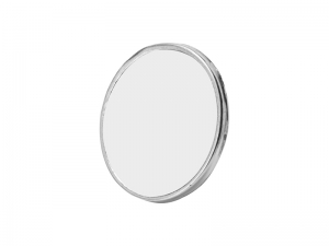 Sublimation Metal Badge (Round, Silver)