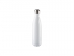 Sublimation 17oz Stainless Steel Coka Shaped Bottle (White)