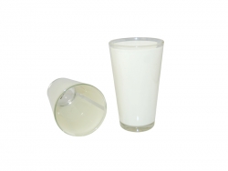 Verre conique Latte grande Sublimation Transfert Thermique