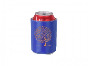 PU Can Cooler (Dark Blue) MOQ: 500