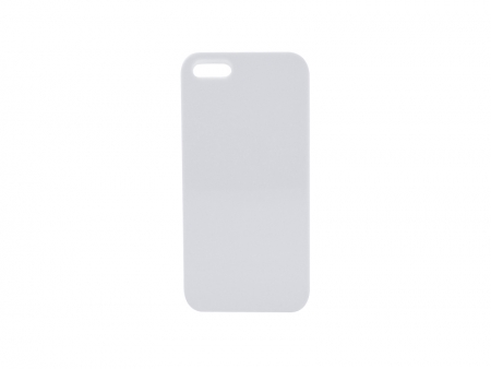 Carcasa 3D iPhone 5/5S/SE (Sublimable, Blanco, Brillo)