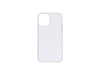 Sublimation iPhone 12 mini Cover w/o insert (Rubber, Clear)