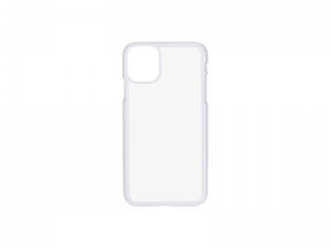 Sublimation iPhone 11 Cover (Plastic, White)