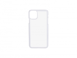 Sublimation iPhone 11 Pro Max Cover (Plastic, White)