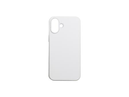 Sublimation iPhone 16 Plus Cover w/ insert (Rubber, Clear)