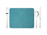 Sublimation 19*23cm PU Leather Placemat (Green)