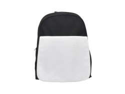 Sublimation Black Kids School Bag