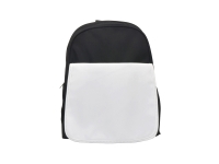 Sublimation Black Kids School Bag