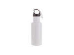 Sublimation 600ml Aluminium Water Bottle (White)