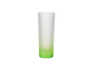 3oz Sublimation Shot Glass (Gradient Color Green)