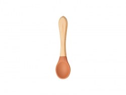 Bamboo Baby Bowl Spoon(Orange)