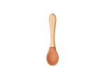 Bamboo Baby Bowl Spoon(Orange)