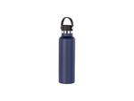 600ml/20oz Powder Coated Stainless Steel Bottle (Dark Blue)