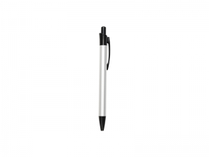 Sublimation Ballpoint Pen with Shrink Wrap(Silver Barrel)