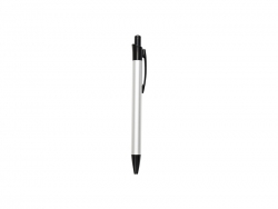 Sublimation Ballpoint Pen with Shrink Wrap(Silver Barrel)