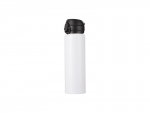 Sublimation 500ml/17oz Pop Lid Stainless Steel Bottle (White)