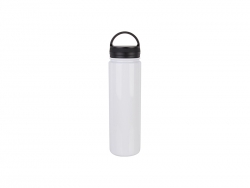 Garrafa Inox 25oz/750ml com tampa Portátil (Branco)