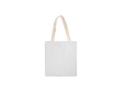 Sublimation Blended Plush Tote Bag(White w/ White,34*37cm)