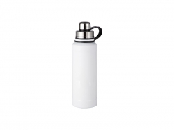 28OZ/850ml Sublimation Stainless Steel Bottle (White)