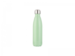 Sublimation 17oz/500ml Stainless Steel Cola Bottle (Green)