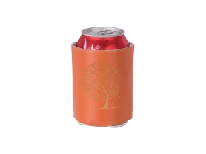 PU Can Cooler (Orange) MOQ: 500