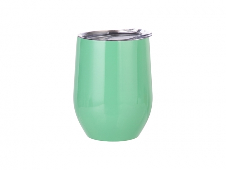 Vaso Vino Sin Asa Acero Inoxidable 12oz/360ml (Verde)