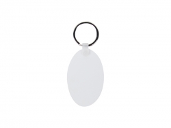 Sublimation Plastic Keyring (Oval, 4*6.3cm)