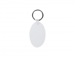 Sublimation Plastic Keyring (Oval, 4*6.3cm)