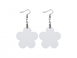 Sublimation Hardboard Earring (Flower)