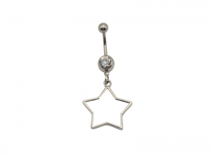 Sublimation Belly Button Ring(Star)