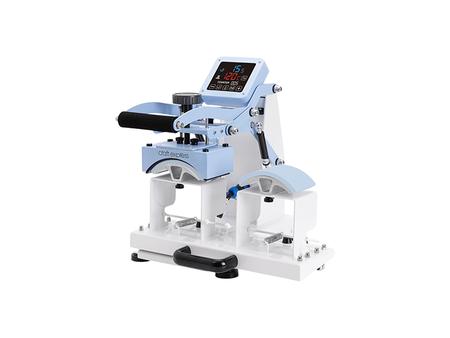 Craft Express Two Station Cap Press (Light Blue)