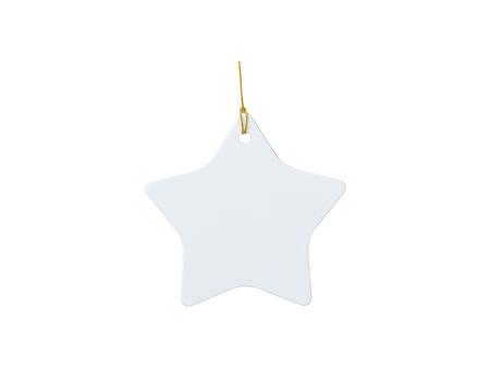 Adorno Plástico Estrella (7.9*7.9cm)