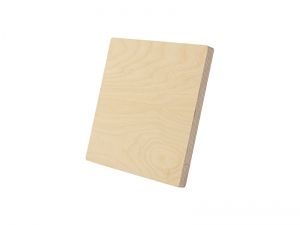 Sublimation Blanks Plywood Square Photo Frame(20.3*20.3*1.5cm)